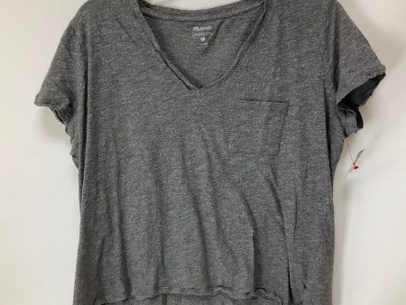 Top Short Sleeve Basic By Madewell In Grey, Size: 1x Online