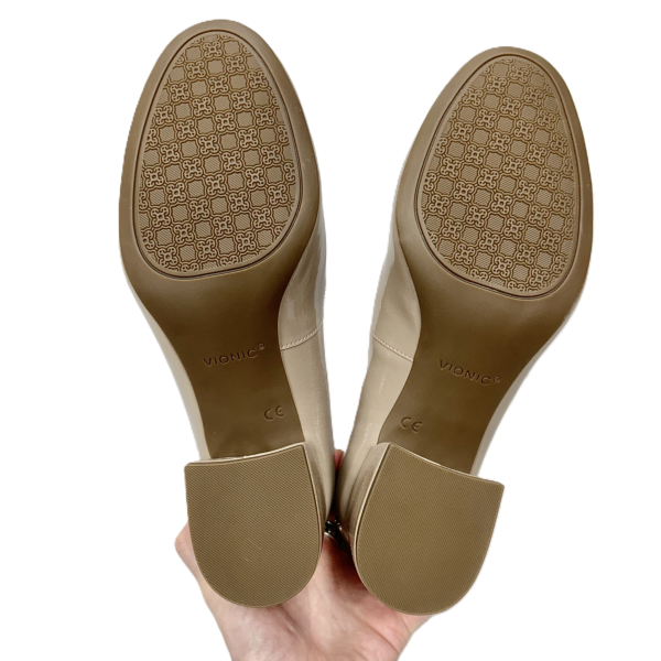 Shoes Heels Block By Vionic In Tan, Size: 9.5 Fashion