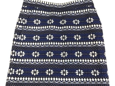 Skirt Mini & Short By J. Crew In Black & Blue, Size: 0 For Cheap