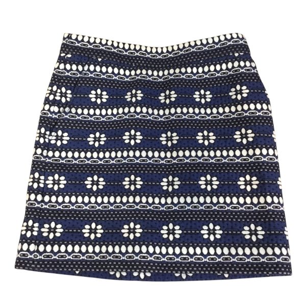 Skirt Mini & Short By J. Crew In Black & Blue, Size: 0 For Cheap