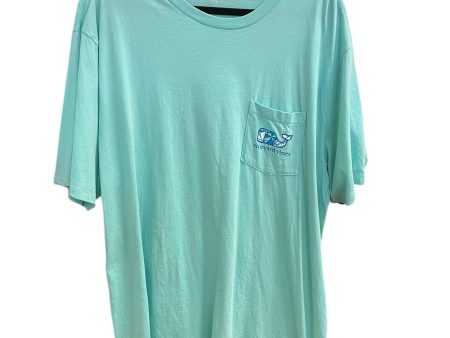 Top Short Sleeve By Vineyard Vines In Blue, Size: 2x Online Hot Sale