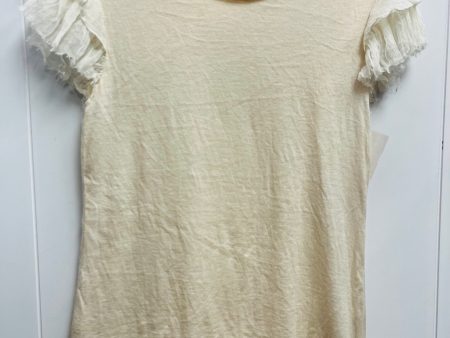 Top Short Sleeve By scervino street  In Cream, Size: S Sale