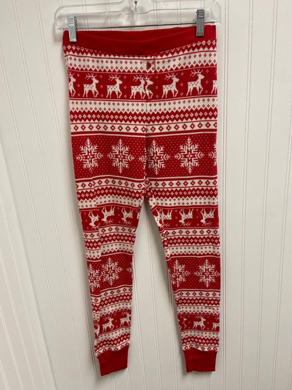 Pants Lounge By Old Navy In Red & White, Size: S Hot on Sale