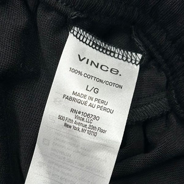 Pants Lounge By Vince In Black, Size: L For Discount